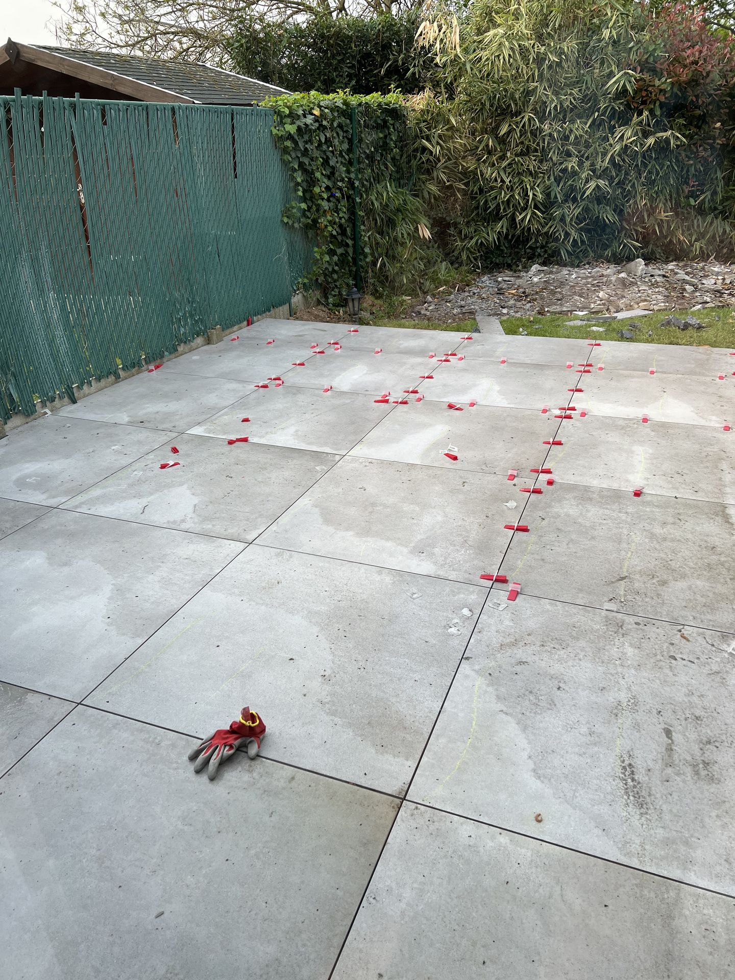 terrasse carrelage